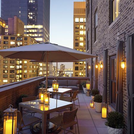 纽约西屋酒店 外观 照片 The rooftop lounge at the Mandarin Oriental