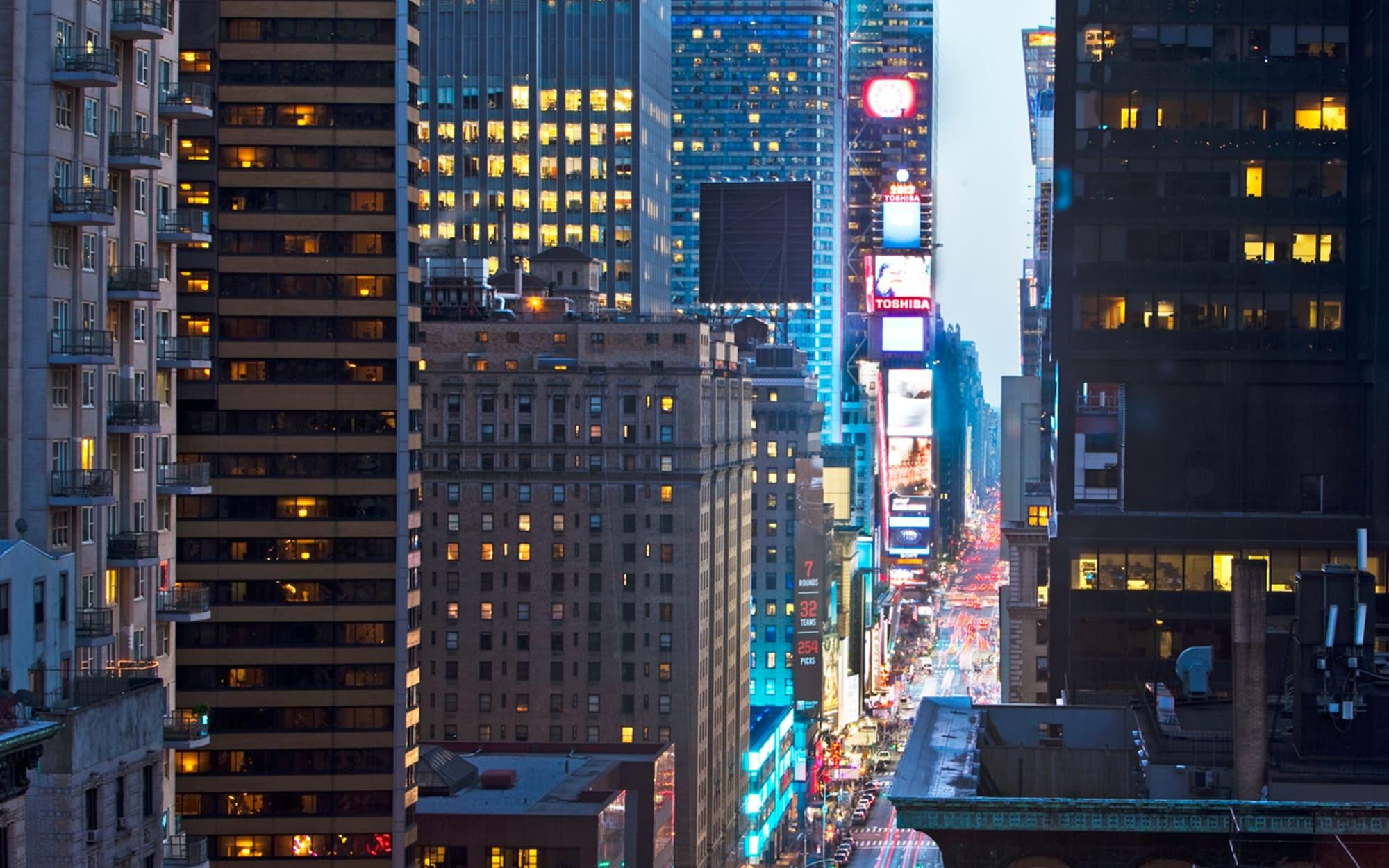 纽约西屋酒店 外观 照片 The New York City skyline